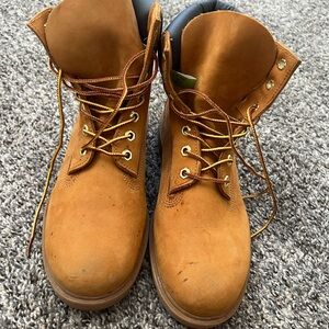 Timberland Brown Lace-Up Ankle Boots